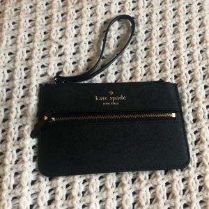 Kate Spade ♠️ Black Wristlet